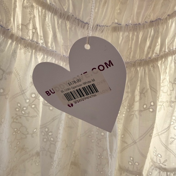 Buddy Love White Ruffle Dress - Picture 7 of 7